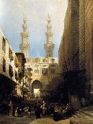 David Roberts A View in Cairo Sweden oil painting artist